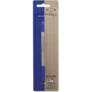 Parker QUINK Rollerball Pen Ink Refill, Medium, Blue